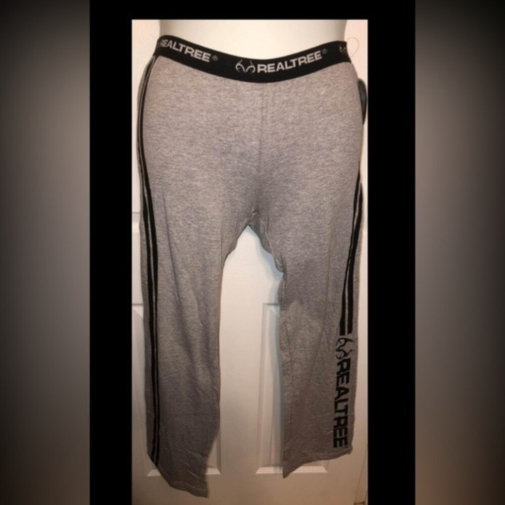 Realtree Sz S Gray Pajama Pants NEW NWT